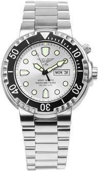 Army Watch military horloge met heliumventiel - 100ATM