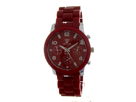 Bellos horloge - rood