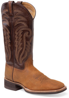 Heren western laarzen / cowboy boots echt leder - camel brown canyon