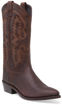 Heren western laarzen / cowboy boots echt leder - brown