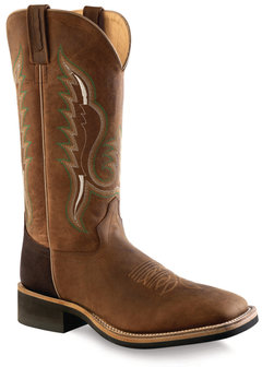 Heren western laarzen / cowboy boots echt leder - brown