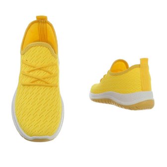 Dames sneakers / lage gympen - geel