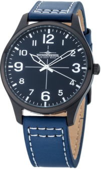 Thunderbirds Basic herenhorloge met lederen band - blauw