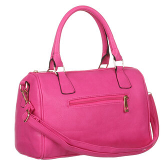 Dames tas / handtas middelgroot - fuchsia