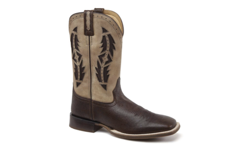 Heren western laarzen / cowboy boots echt leder - brown taupe