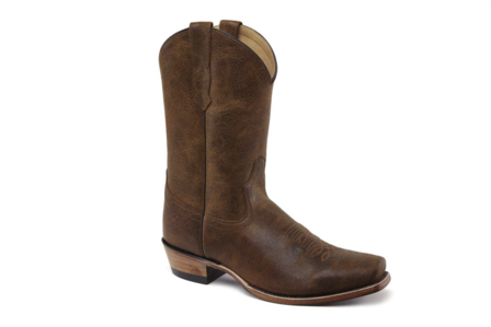 Heren western laarzen / cowboy boots echt leder - brown vintage crackle