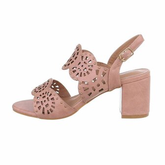 Dames hakken / open pumps - roze