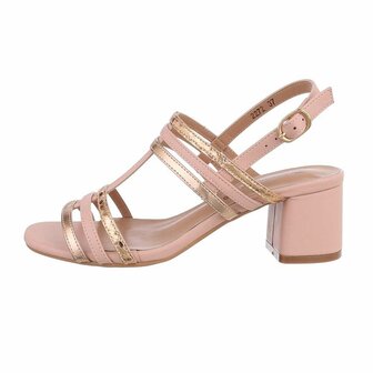 Dames hakken / open pumps - roze