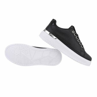 Dames sneakers / lage gympen - zwart