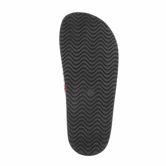 Dames slippers met kralen en strass - wit