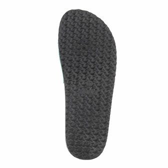 Dames slippers met parels en kralen - wit