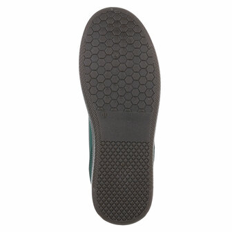 Dames retro sneakers / lage gympen - zwart