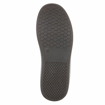 Dames retro sneakers / lage gympen - wit / ros&eacute;goud