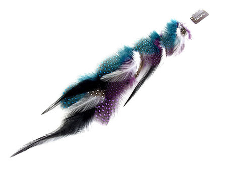 Feather extensions / clip-in featherlocks 25-30cm