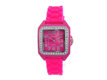 Geneva Ice horloge - roze