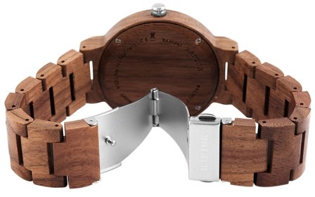 Raptor Watches houten herenhorloge / wood watch - bruin