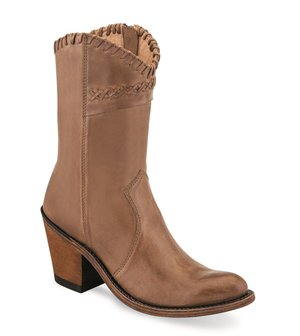 Dames western laarzen / cowboy boots echt leder - tan canyon