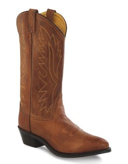 Dames western laarzen / cowboy boots echt leder - brown