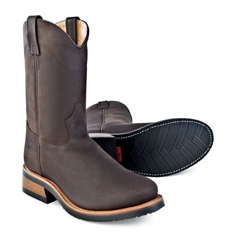 Heren western laarzen / cowboy boots leder - brown - Jewelry Fashion