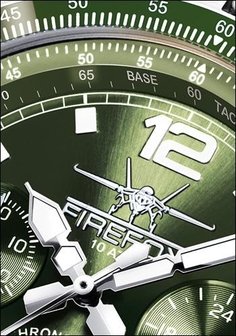 FireFox Chronograph FIGHTER FFS05-115 green / olive