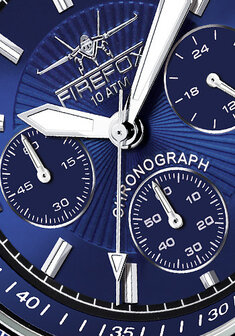 FireFox Chronograph AIRLINER FFS04-103B blue