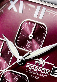 FireFox Chronograph NEBUKADNEZAR FFS170-105 red