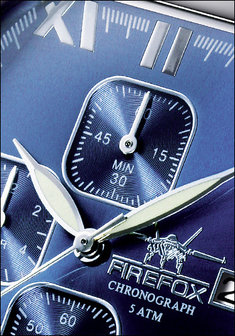 FireFox Chronograph NEBUKADNEZAR FFS170-103A blue