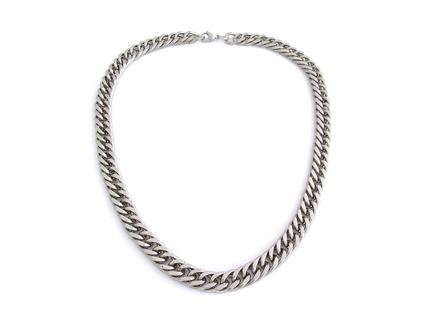 53cm - Ketting staal 11mm breed