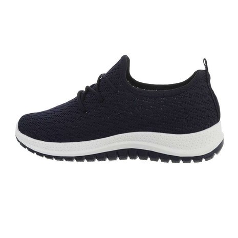 Dames sneakers / lage gympen - donkerblauw