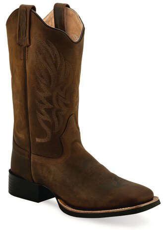 Dames western laarzen / cowboy boots echt leder - brown