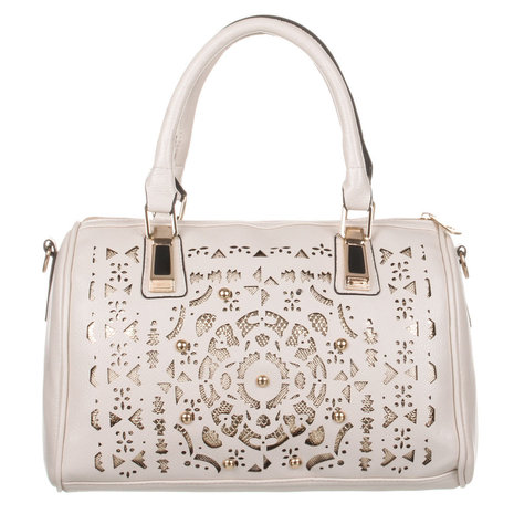 Dames tas / handtas middelgroot - creme