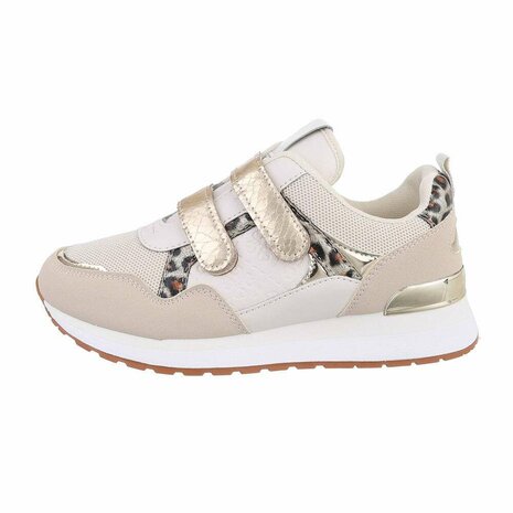 Dames sneakers met klittenband hotsell