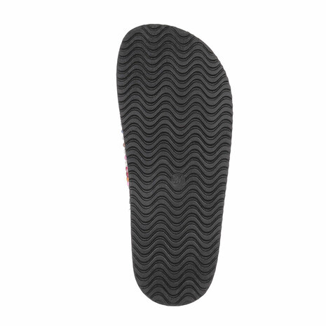 Dames slippers met kralen en strass - wit