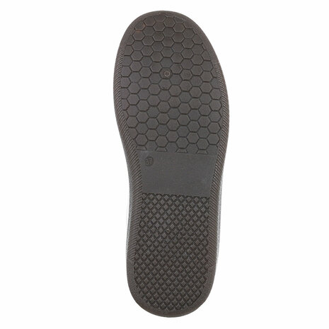 Dames retro sneakers / lage gympen - zwart