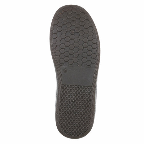 Dames retro sneakers / lage gympen - wit / roségoud