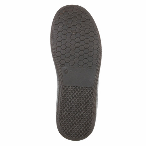 Dames retro sneakers / lage gympen - wit / zwart