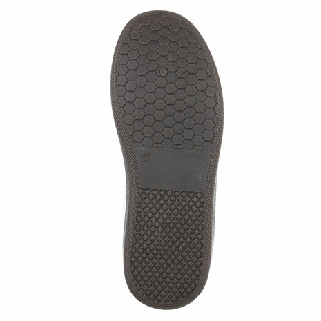 Dames retro sneakers / lage gympen - wit / zwart