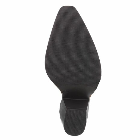 Dames cowboy enkellaarzen / western laarsjes met franjes - bruin