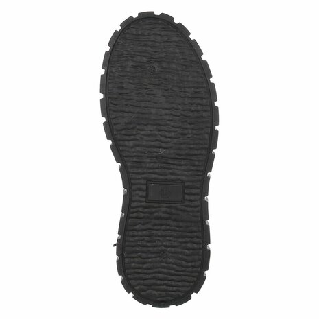 Dames veterboots / laarzen met veters - zwart panterprint