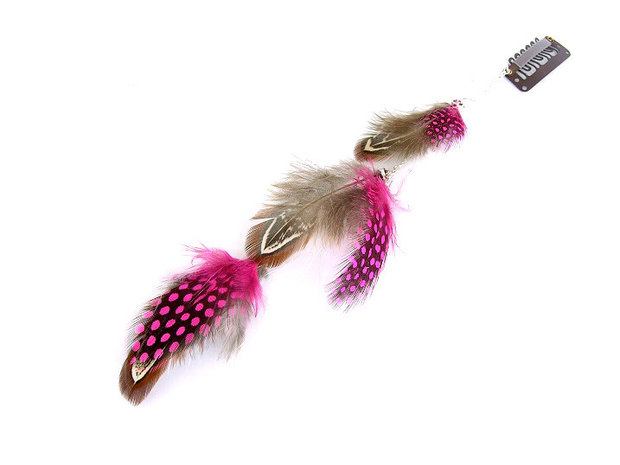 Feather extensions / clip-in featherlocks 20-25cm