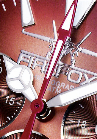 FireFox Chronograph DESTROYER FFS01-106 kastanie
