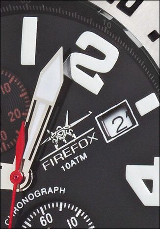 FireFox Chronograph HEAVY ANVIL FFS155-B black