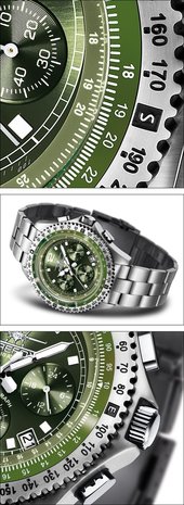 FireFox Chronograph FIGHTER FFS05-115 green / olive