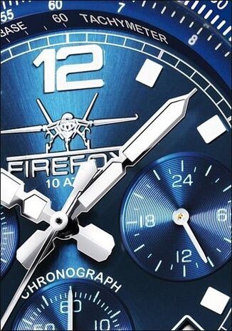 FireFox Chronograph FIGHTER FFS05-103 blue
