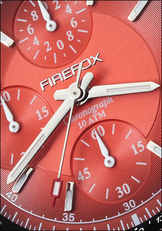 FireFox Chronograph SHOOTER FFS07-105 red