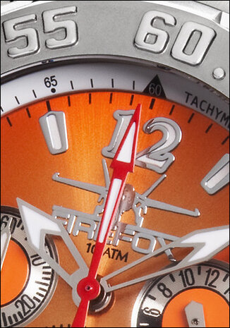FireFox Chronograph TRAVELER FFS30-107 orange