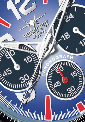 FireFox Chronograph RACER FFS15-103 blue