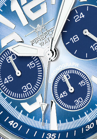FireFox Chronograph AIRLINER FFS04-103C blue