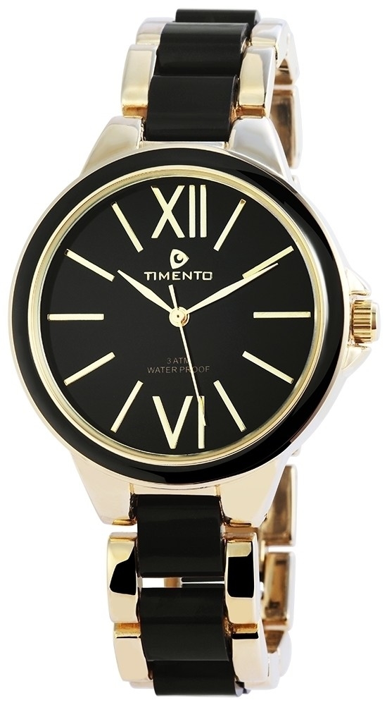 Dameshorloge zwarte band clearance