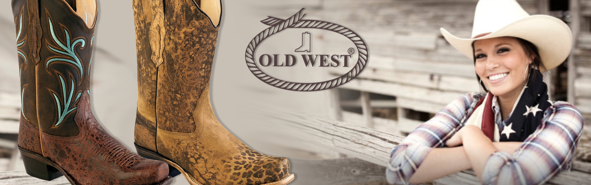 OLD-WEST-western-laarzen-|-Dames